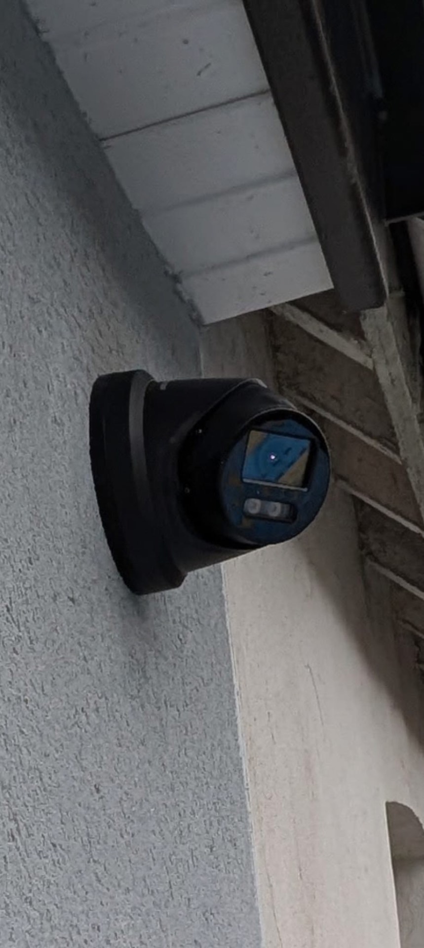 External HD CCTV camera install